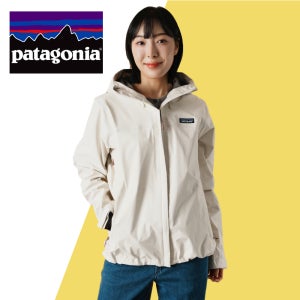 파타고니아 토렌쉘 바람막이 3L 여성 Wool White