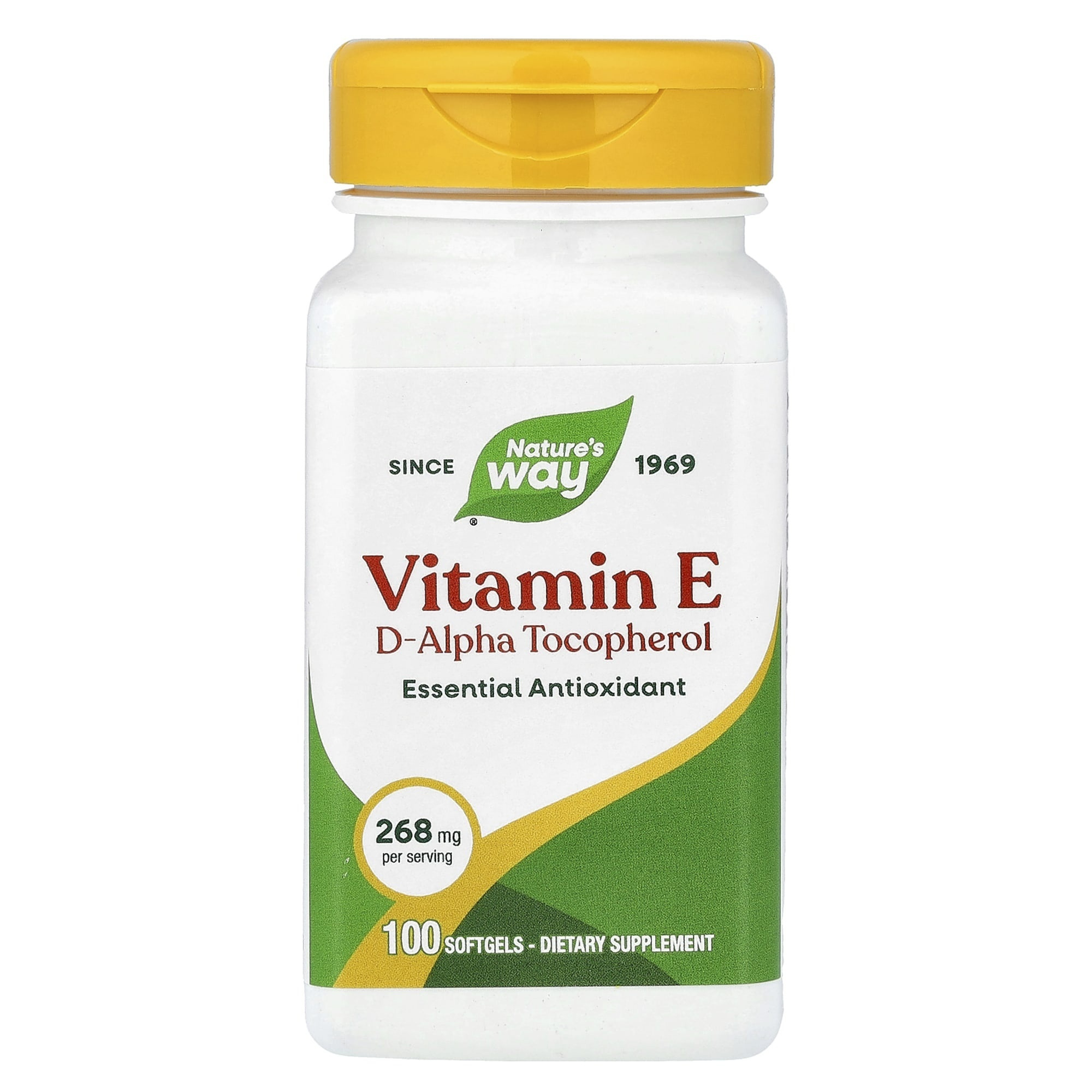 <b>네이처스웨이 비타민E</b> 268mg 천연 토코페롤 100소프트젤 Nature’s Way
