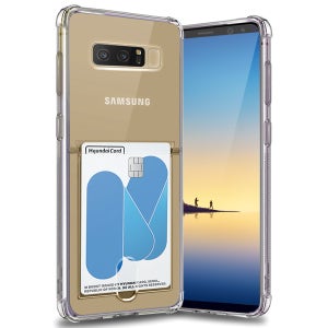 에어백 카드 범퍼케이스 투명, 갤럭시 노트8