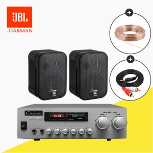 JBL 매장용스피커 카페 앰프스피커 매장 업소용 벽걸이 CONTROL1PRO