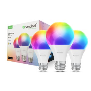 나노리프 벌브 Essentials Matter Smart A19 E26 Bulb 인테리어 스마트 전구 3Pack