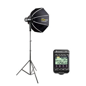 SMDV 무선 스트로보 B120 촬영 조명 세트