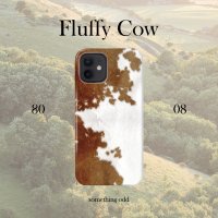 Fluffy Cow brown 썸띵오드 하드케이스