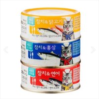 캐츠랑 고메디쉬 참치 연어 홍삼 닭고기 90g 고양이 캔 간식 동원참치제조