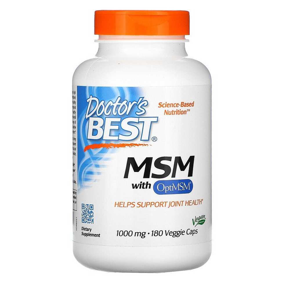 닥터스베스트 <b>MSM</b> 식이유황 1000mg 180정