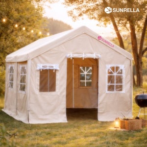 몽골텐트 캐노피천막 이동식 테라스 옥상 자바라