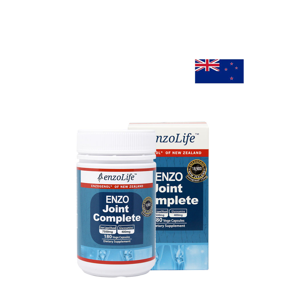 뉴질랜드 EnzoLife 글루코사민 상어연골 조인트 종합영양제 180캡슐