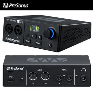 PRESONUS Revelator io24 프리소너스 오디오 인터페이스(온라인 방송용 루프백 2개 탑재)