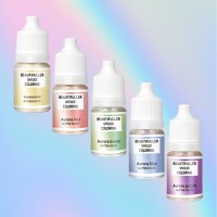 뷰티풀러 5ml 오로라 5종 착색제 UV/LED 레진 젤호환 글리터착색제 색조합 젤믹스 파스텔 공예