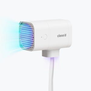 클린디 휴대용 무선 칫솔살균기 윈디 화이트
