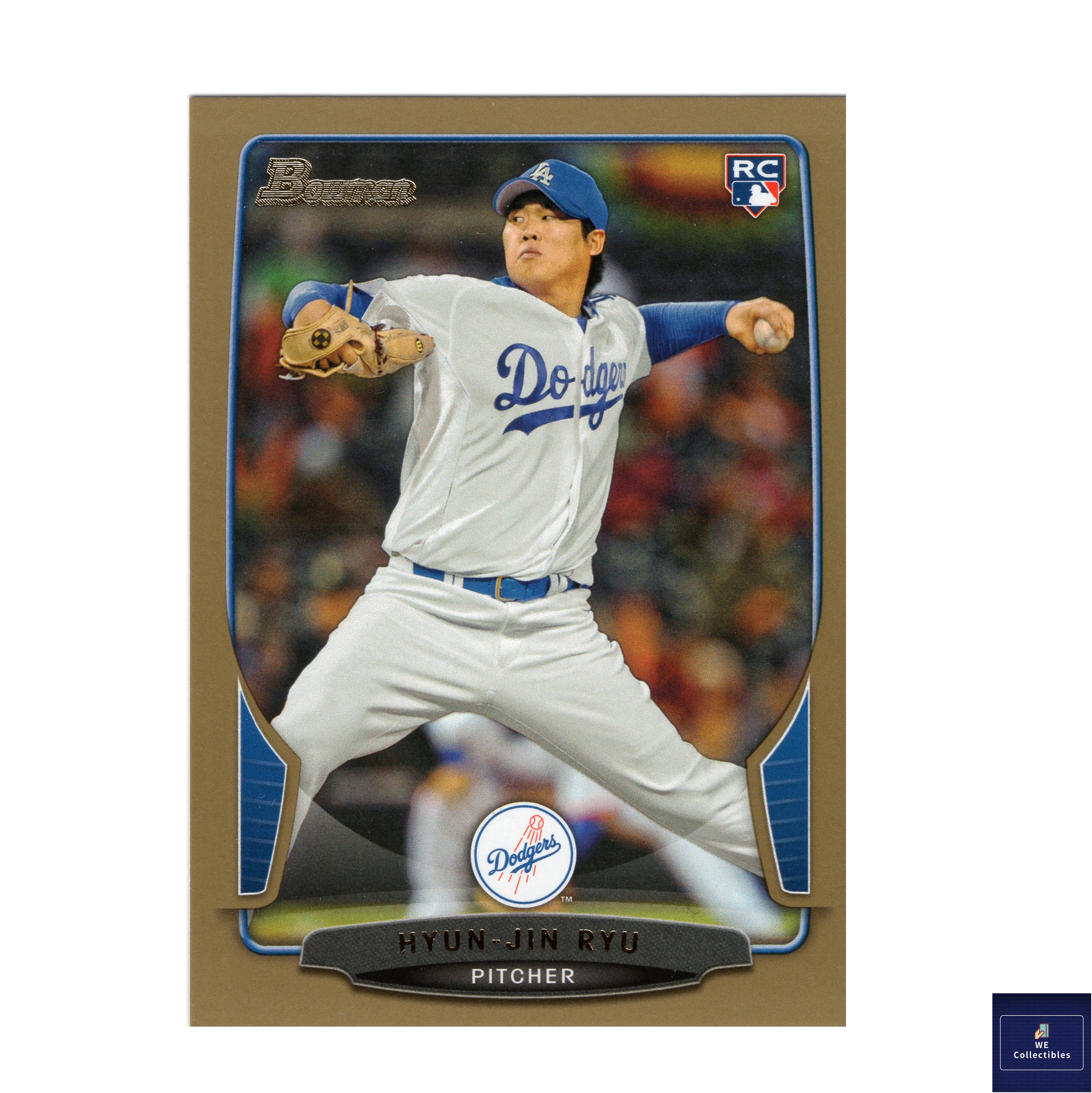 류현진 야구카드 보우맨 루키 골드 2013 Bowman MLB 카드 다저스 422
