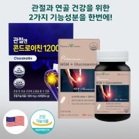 관절염 무릎 연골 관절엔 콘드로이친 1200 재생 통증 좋은 성분 영양제 약 1개월분