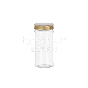 올담 투명 원형 알루미늄 골드캡 400ml 1박스 200개 식품용기 시리얼 분말 소분통