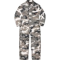 슈프림 디키즈 퀼티드 커버롤 그레이 카모 Supreme Dickies Quilted Coverall FW21