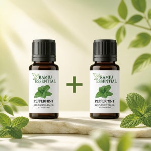 1+1 라미유 아로마 오일 페퍼민트 천연 에센셜 허브 10ml