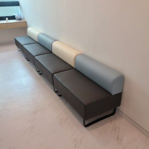D44 병원쇼파 방염소파 대기실 학교 도서관 보건실 관공서 은행 2인
