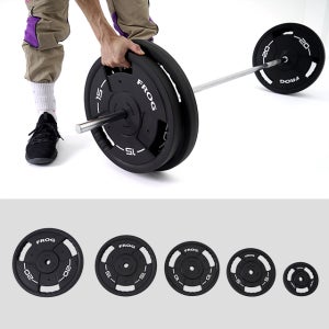 경량 제트블랙 우레탄원판 세트 105kg I 바벨원판