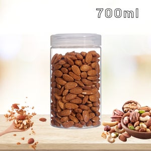 올담 원형 파스타 국수 시리얼 보관 냉장냉동 수납용기 700ml, 투명캡, 100개