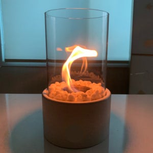 에탄올화로 가정용 불멍화로 실내 알콜램프 손담비 경수진 인테리어 유리 홈캠핑