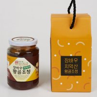 조청 500g / 국산 100%(쌀+옥수수+맥아) / 100년 전통 장바우치악산 황골엿 / 대한민국 식품명인 제70호 김명자