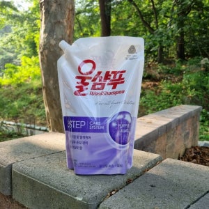 애경 울샴푸 퍼플라일락(리필) 1.3L x 4개