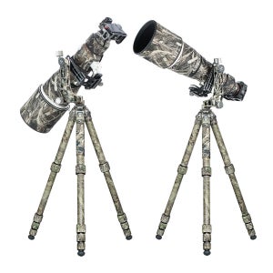 레오포토 LS-365C+PG-1 짐벌헤드 풀카모 조류촬영