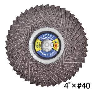디스크휠페이퍼 40방 절단석 페파 100개세트 BE-D40
