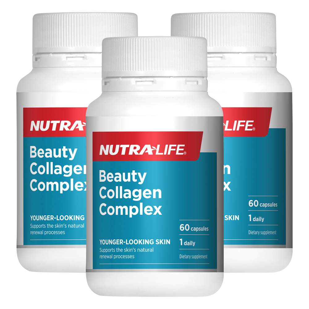 뉴질랜드 뉴트라라이프 콜라겐 콤플렉스 300mg 60캡슐 3팩