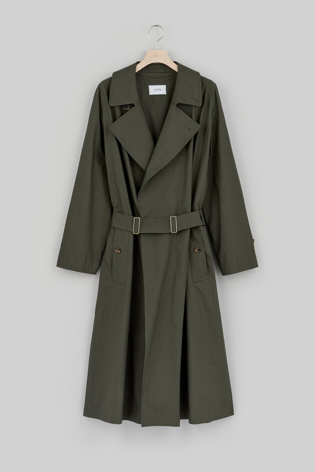 CIOTA Tielocken Coat (Typewriter Cloth) 시오타 타이로켄 코트