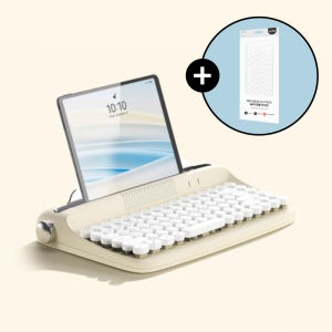 엑토 B303 레트로 타자기 키보드 미니 블루투스 무선 텐키리스 감성