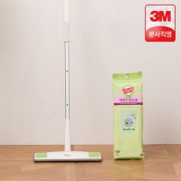 3M 물걸레 밀대 막대걸레+정전기청소포 50매