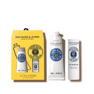 [기프트] 시어 버터 핸드 크림&스틱 립 밤 듀오 (카리테 콩포르)