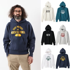 챔피온 재팬 블루택 리버스위브 11.5oz 후드티 C3-U116 Champion