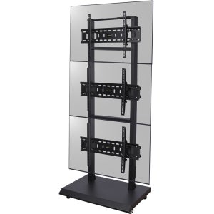 엔산마운트 PMS-세로3단 TV스탠드 이동식 TV거치대 티비 스텐드 자체생산