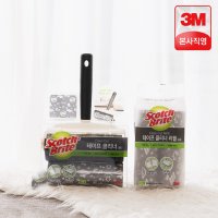 3M 클린컷 테이프클리너 필름형 핸들+리필 4개 / 대형 테이프크리너 돌돌이 찍찍이 스카치브라이트