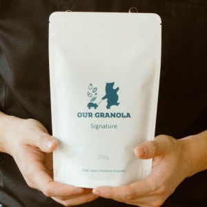 아워그래놀라 수제 그래놀라 베리 레몬 저당 초코 프로틴 시리얼 유기농 오트밀 250g