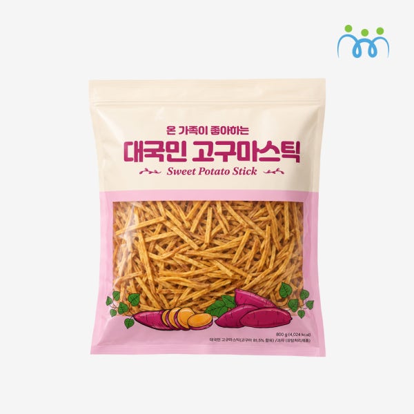 훼밀리인터내셔날 대국민 고구마스틱 800g