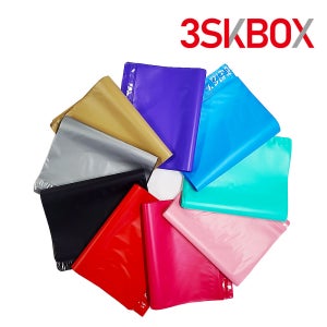 3SK 택배봉투 포장비닐 포장봉투 진회색 32 x 40 + 4