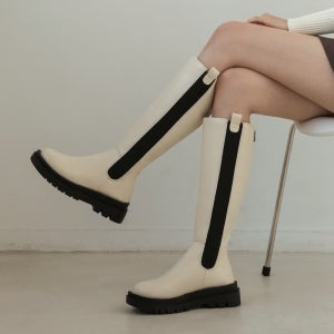 레코드 오버솔 첼시 롱부츠 BLLTS4d305
