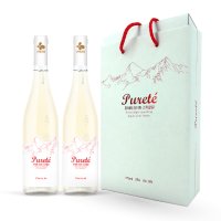 퓨레떼 375ml 2EA 생일선물, 과실주, 화이트와인, 사과와인, 와인세트, 스파클링