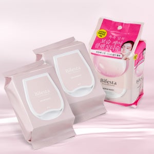 비페스타 클렌징 티슈 미셀라 세럼 모이스트 46매, 3개