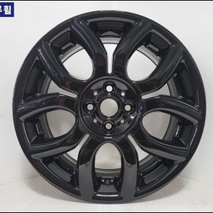 BMW 미니쿠퍼S 17인치 블랙유광 순정 휠 (한대분4개) 4홀 PCD 100