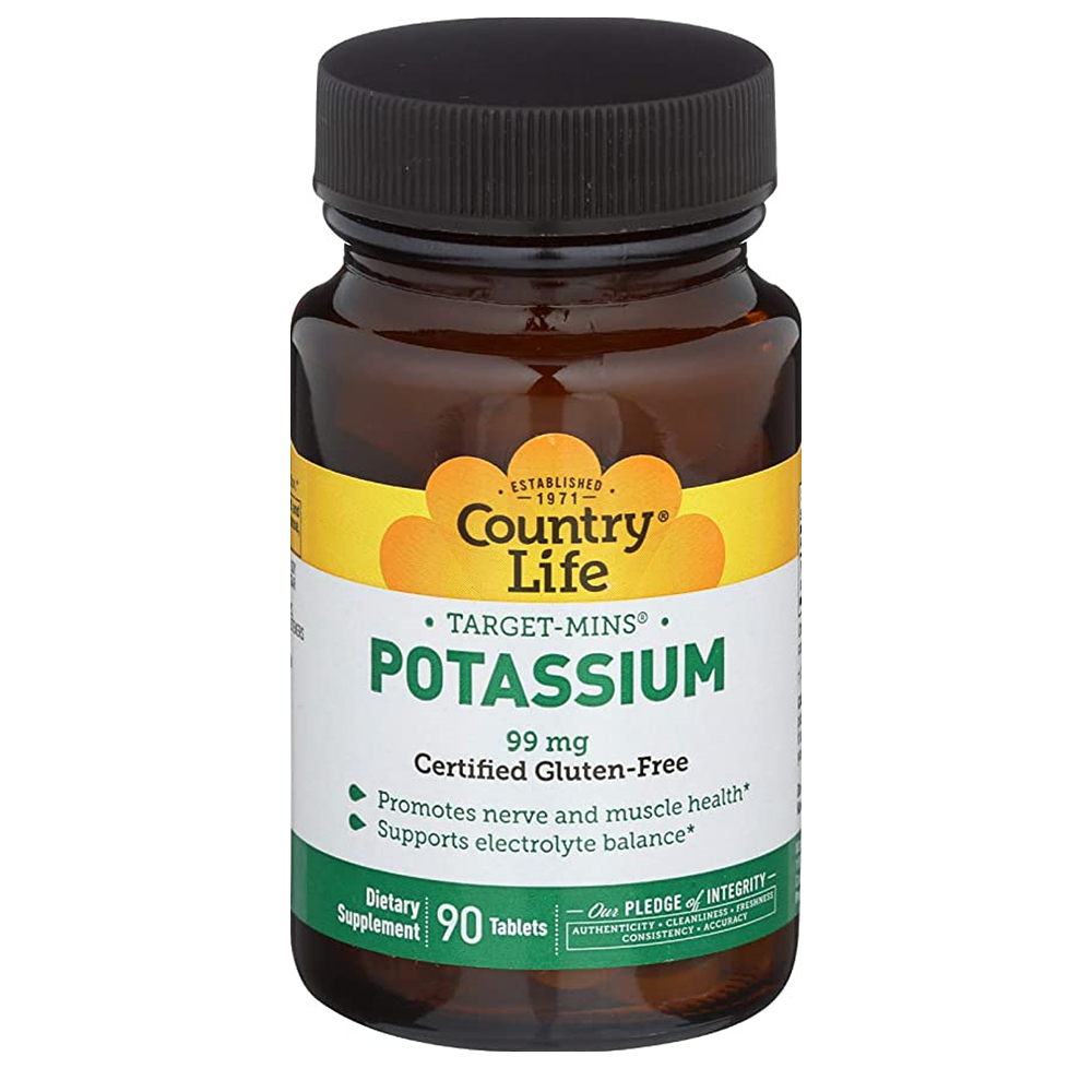 컨트리라이프 포타슘 99mg 90정 Country Life Potassium