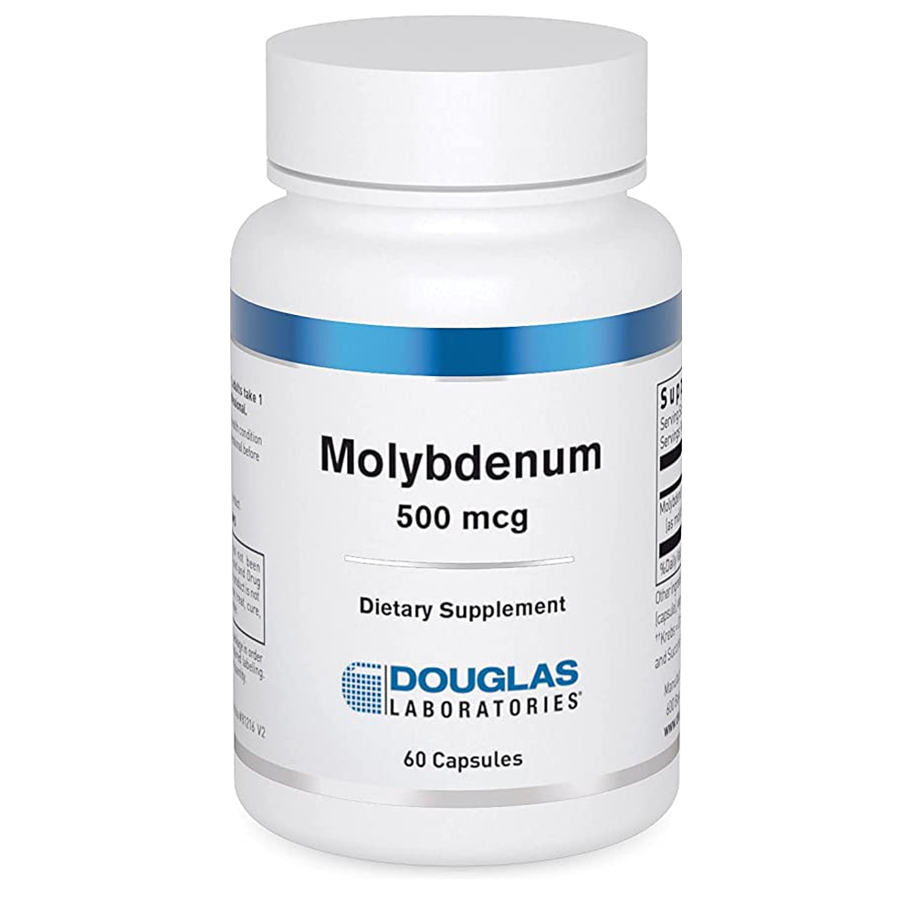 <b>더글라스랩스</b> 몰리브데넘 500mcg 60접 Douglas Laboratories