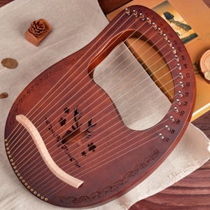 미니 하프 리라하프 19음계 원목 휴대용 취미 초보 입문