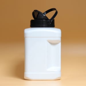 (박스 30개) BF-2500 BB 백색 사각 페트병 2.5L 밀폐 양념통 광구 용기