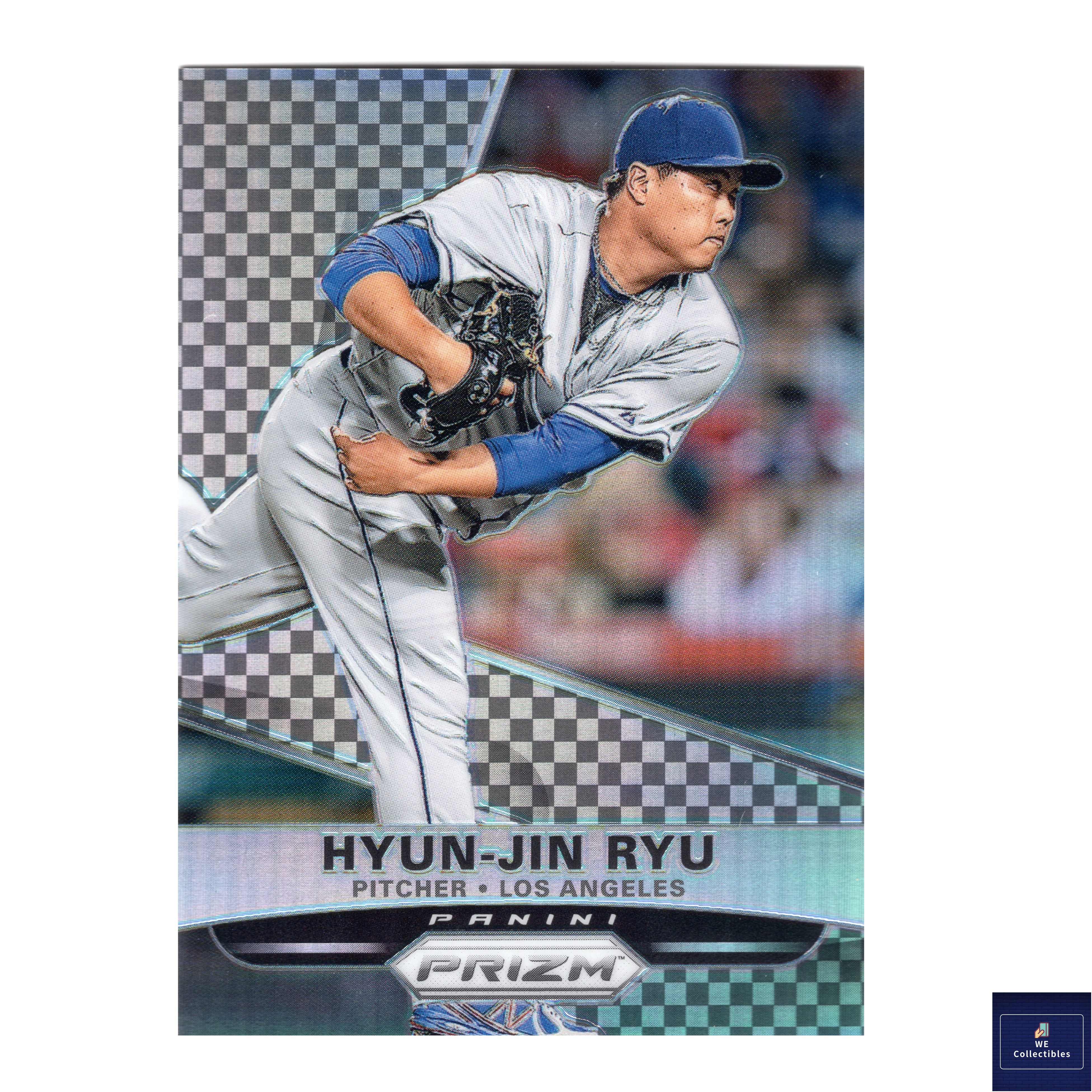 류현진 파니니 블랙 화이트 체커 149장 한정 2015 야구카드 한화 MLB 335