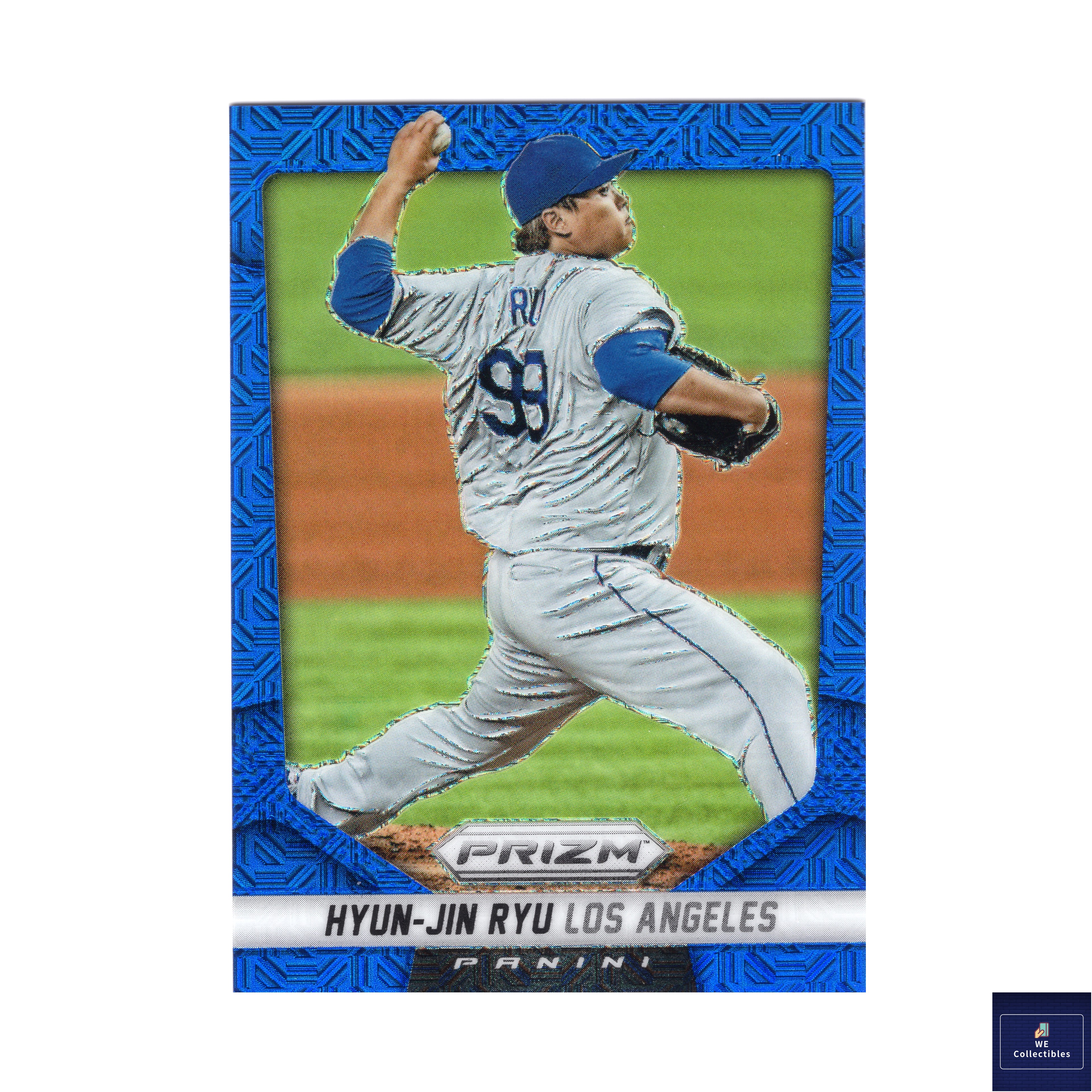 류현진 파니니 블루 프리즘 75장 한정 2014 Panini 야구카드 한화 MLB 341