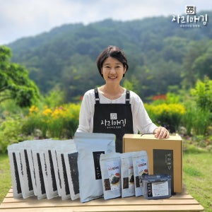 맛있는 즉석 6호김선물세트 구운 파래 조미 곱창김 수제 어린이 구이 여행용 저염 김자반 맛