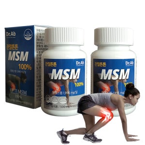 닥터아브 관절 무릎 MSM 영양제 MSM식이유황 연골영양 엠에스엠 혼합물 무첨가